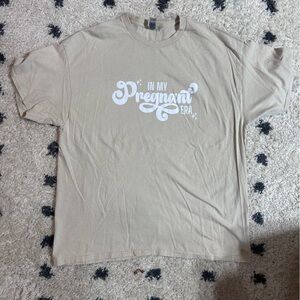 Gildan Tan “In My Pregnant Era” Short Sleeve Tee